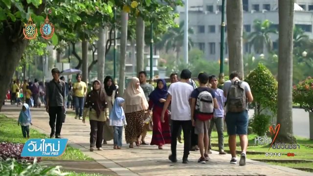 สำรวจตลาดขายผ้าในอินโดนีเซีย